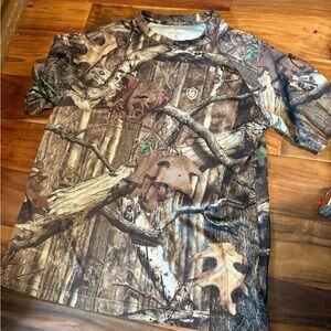 Camo Short Sleeve Tee game winner size m 0134‎